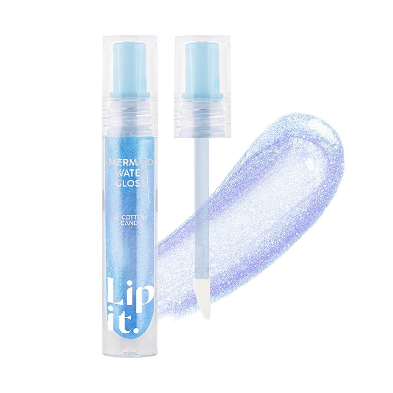 リップイット｜マーメイドウォーターグロス（01 コットンキャンディ）