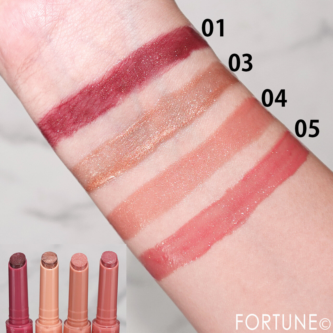 Cathy Doll（キャシードール）　ボーントゥブリンク リップクリック　01 03 04 05