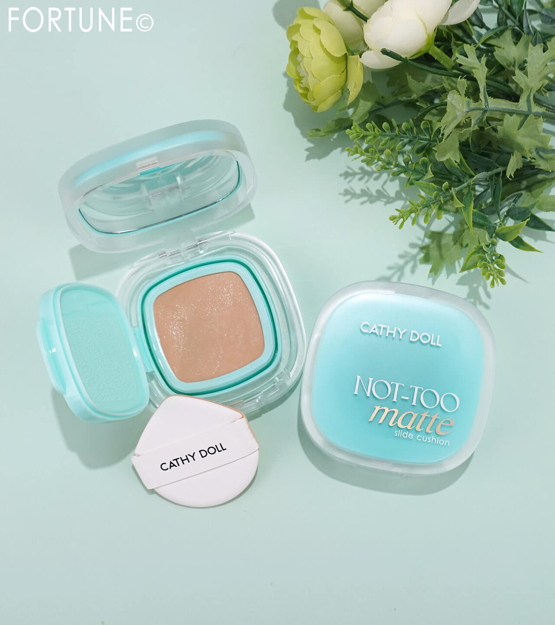 Cathy Doll（キャシードール）　2025年冬新作コスメ　『Cathy Doll　ノットトゥーマットクッション』　