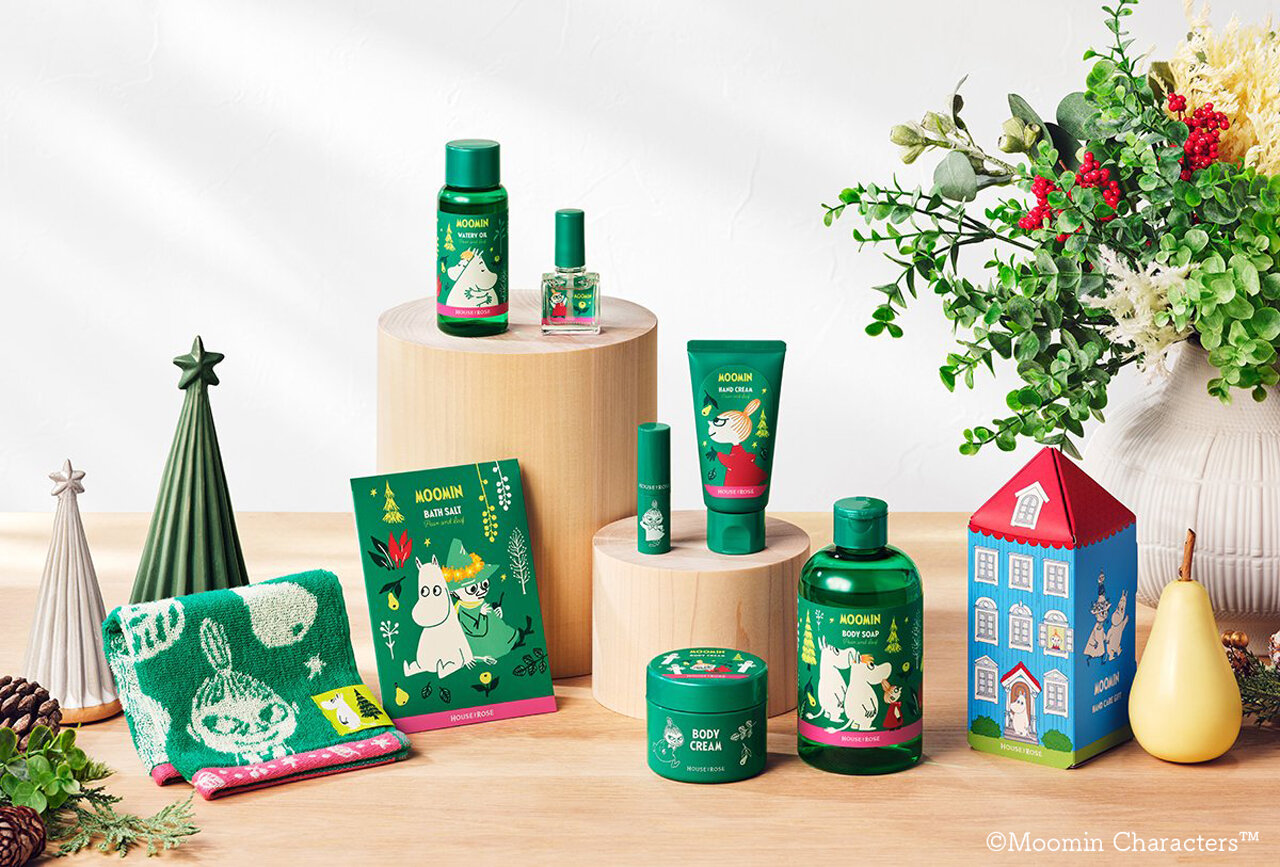 ハウス オブ ローゼ　2025クリスマスコフレ　ムーミンコラボ　ウィンターギフト