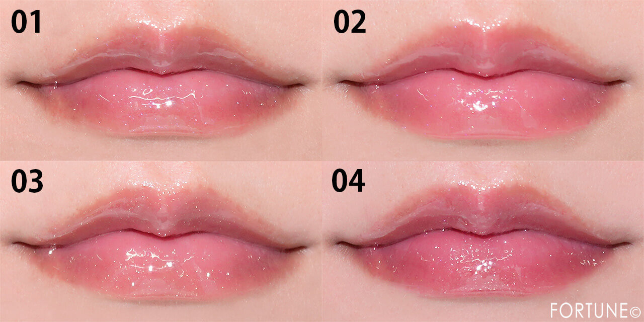 DAISY DOLL by MARY QUANT（デイジードール バイ マリークワント）　 『デイジードール ジュエリー シロップ グロス』　01　02　03　04