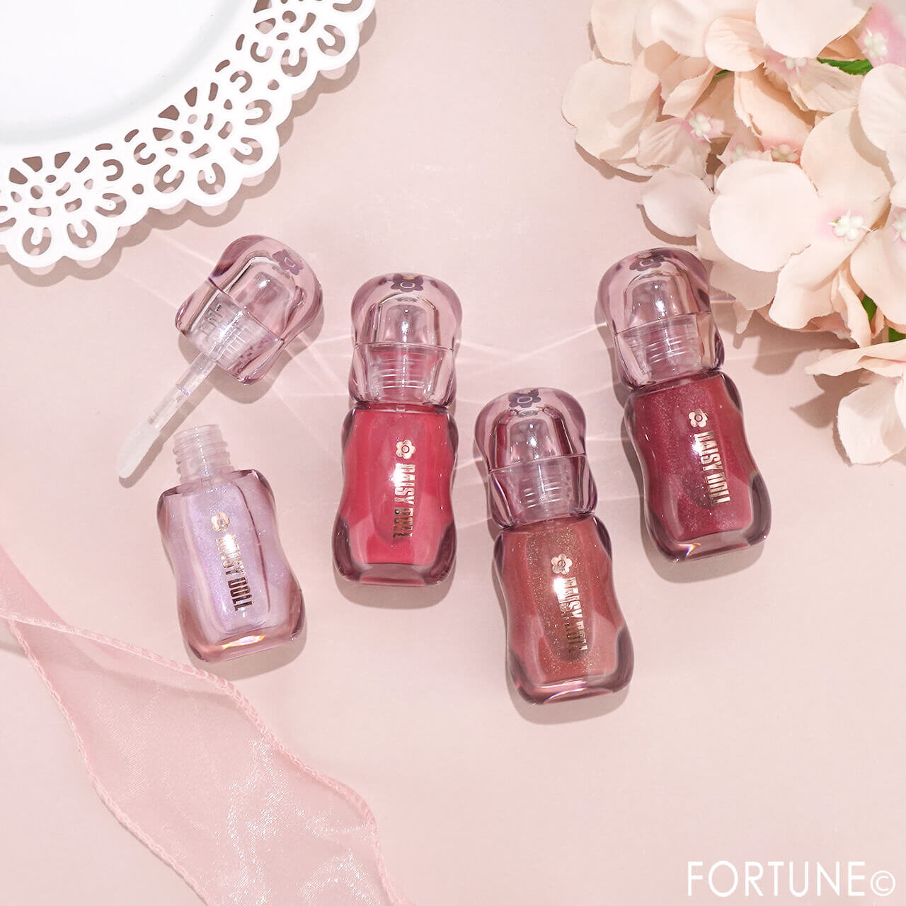 DAISY DOLL by MARY QUANT（デイジードール バイ マリークヮント）　2025年冬新作コスメ　『デイジードール ジュエリー シロップ グロス』