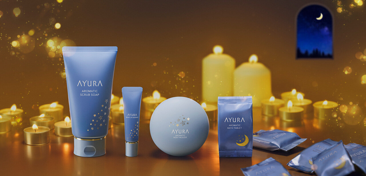 アユーラ　2025クリスマスコフレ　ドリーミングナイトコレクション