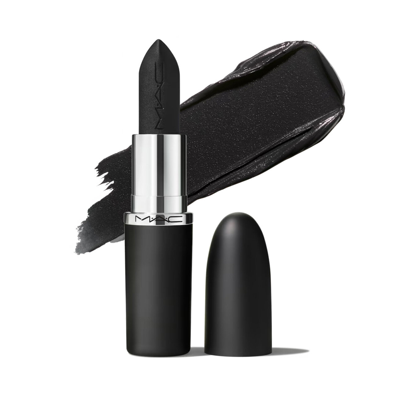 M•A•C（マック）　マキシマル シルキー マット リップスティック　#678 キャビア