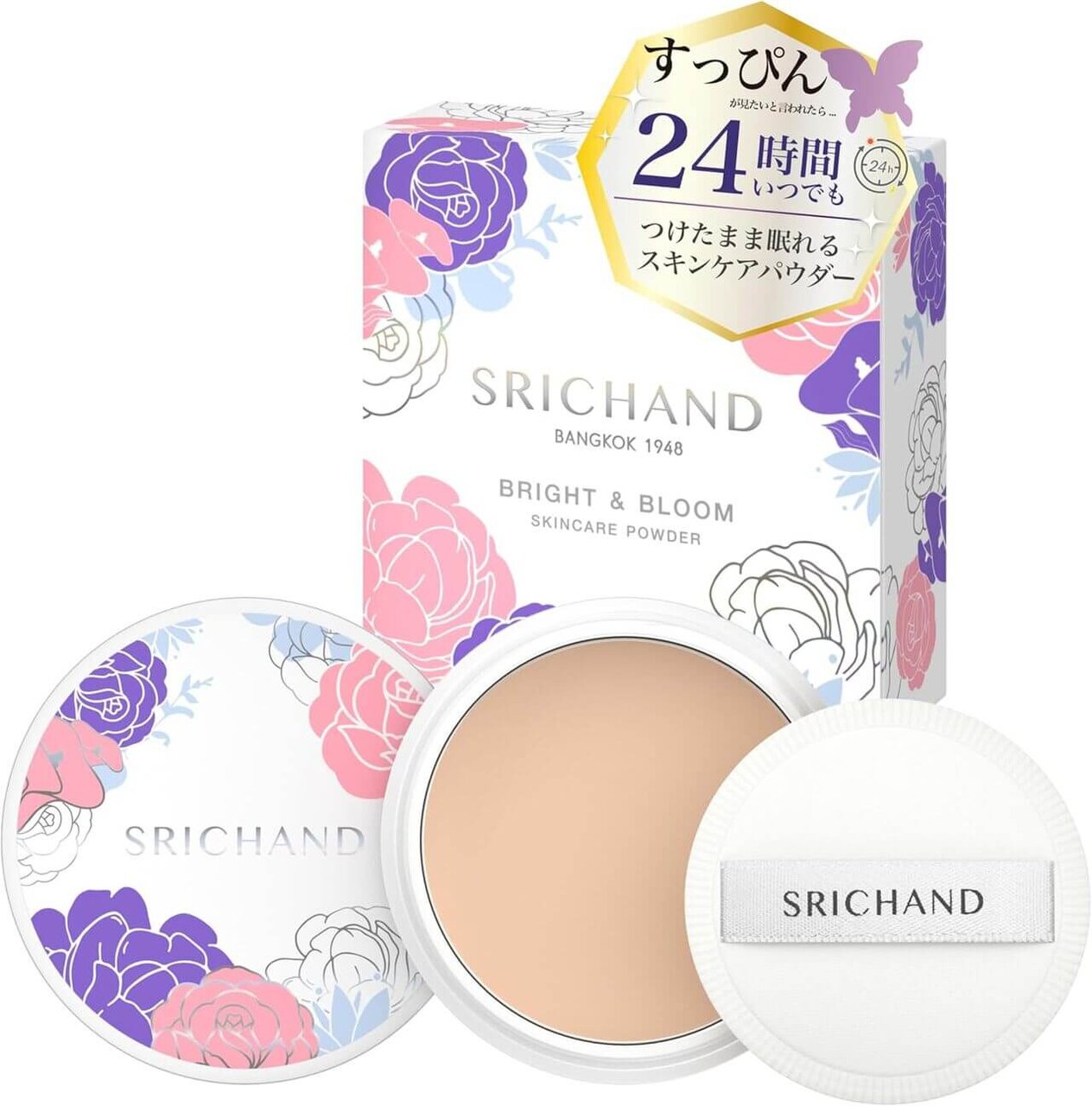 SRICHAND（シーチャン）　ブライト＆ブルーム 24 スキンケアパウダー