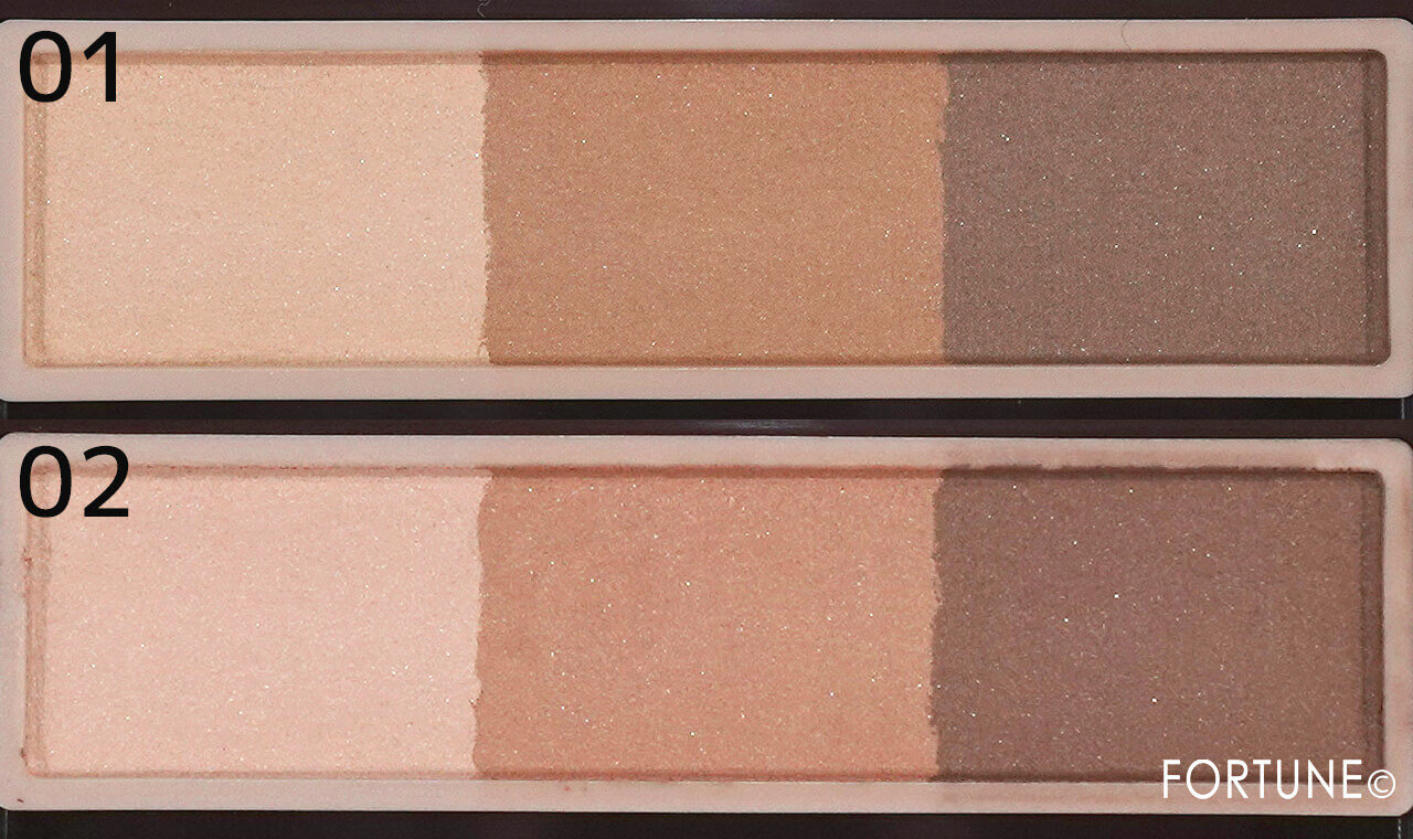 CEZANNE（セザンヌ）　　『セザンヌ　アイブロウ＆シェードパウダー』　01　02