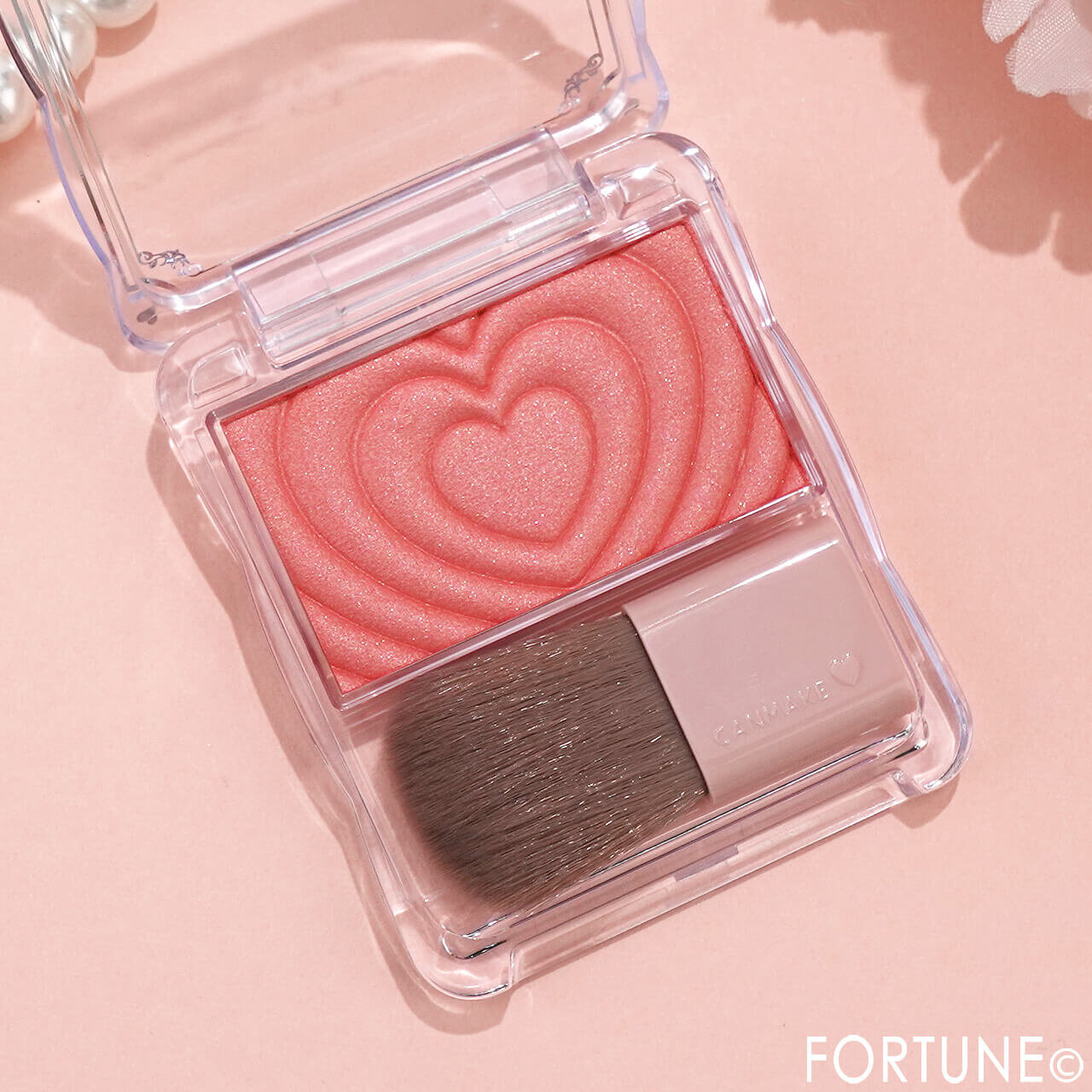 CANMAKE（キャンメイク）　『パウダーチークス』　P06 ジューシーコーラル