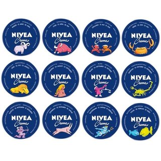 BUYMA.com NIVEA ニベア青缶クリーム デザイン缶 ☆12星座☆ お好み1点(19548383) (153741)