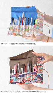 【楽天市場】ペンケース 【ネコポスで送料無料】spia ロールペンケース ブラシケース ペン入れ 筆箱 化粧品 収納 コスメケース 機能的 おしゃれ かわいい 楽天 224536：carro（デザイン雑貨カロ） (181225)