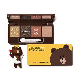 【MISSHA × LINE】ラインフレンズエディション・アイカラースタジオミニ (332928)