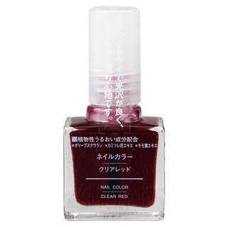 無印良品｜ネイルカラー　クリアレッド　１０ｍＬ　 (430157)