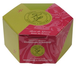 Rampal Latour パフュームソープ(ラウンド型) ローズ 150g (500080)