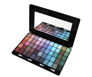 マリブビューティ アイシャドウ パレット 55色 (520610)