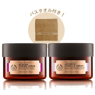 【数量限定】THE BODY SHOP　スクラブ＆クリームセット（くつろぎのスパ） (523908)
