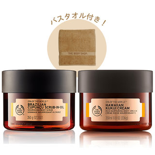 【数量限定】THE BODY SHOP　スクラブ＆クリームセット（至福のスパ） (523918)