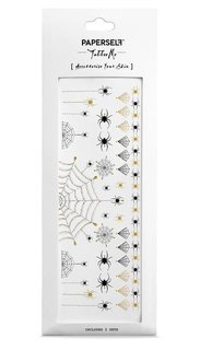 ハロウィン スパイダー タトゥー| PAPERSELF (545106)