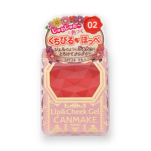 キャンメイク　リップ＆チーク　ジェル　02　アップルマンゴーパフェ (552943)