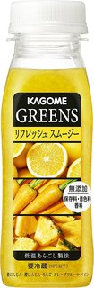 カゴメ GREENS リフレッシュスムージー 210ml X12本 (554637)