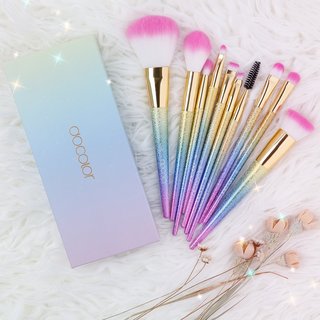 メイクブラシセット 10本セット| Docolor(ドゥカラー) (579865)