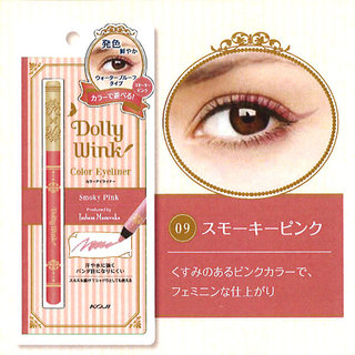 【楽天市場】ドーリーウインク　カラーアイライナー　09スモーキーピンク (582302)