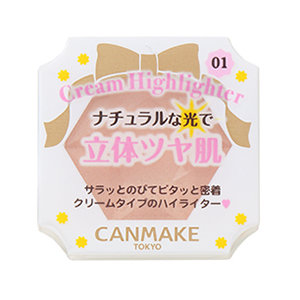 キャンメイク　クリームハイライター　01　ルミナスベージュ (588531)