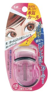 プッシュアップカーラー(ピンク) | 貝印 (598467)