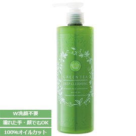 ディープクレンジング 緑茶美容液クレンジング｜サンタマルシェ (600785)