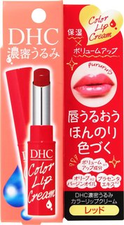 DHC 濃密うるみ カラーリップクリーム レッド（セール価格） (627823)