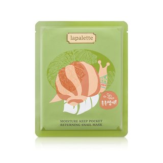 lapalette(ラ パレット) モイスチャー キープ ポケット リターニング スネイルマスク (693041)