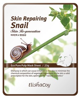 スキンリペアリングスネイルマスク 23g*10枚 | エリシャコイ(Elishacoy) (693043)