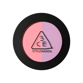 3CE DUO COLOR FACE BLUSH #CREME DE VIOLETTE (718362)