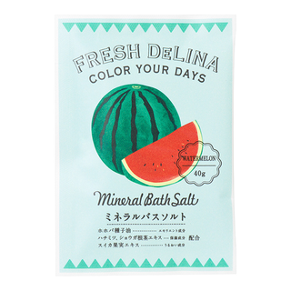 フレッシュデリーナ ミネラルバスソルト ウォーターメロン (756506)