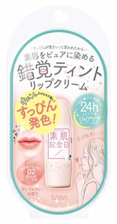 素肌記念日 フェイクヌードリップ 02 惑わせコーラル アップルティの香り (781029)