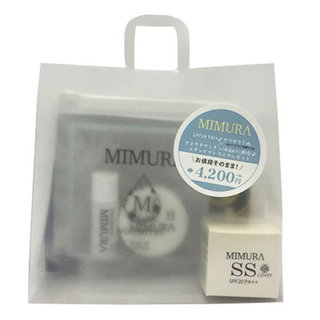 MIMURA（ミムラ）【限定】スムーススキンカバー×NOUMITSUトライアルセット スムーススキンカバー20g、ナイトマスク7g、トリートメントローション10ml (787590)