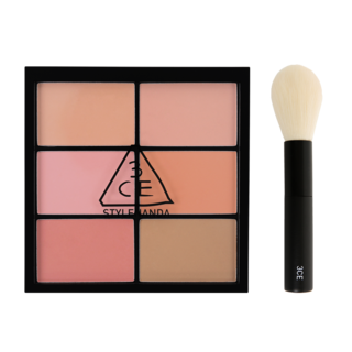 「3CE PRO MULTI BLUSH COLOR PALETTE」#SOFTENER (834008)