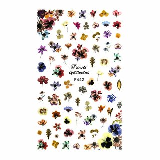 irogel イロジェル ネイルシール アンティークドライフラワーシール (872069)