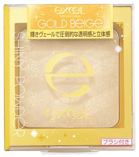 エクセル シャイニーパウダー N SN02 ゴールドベージュ (892306)