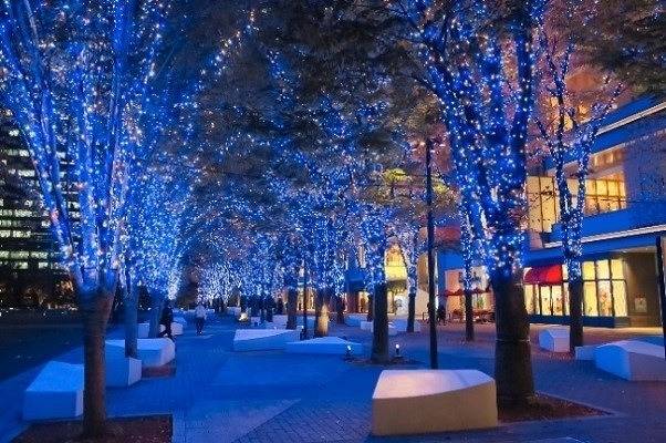 横浜のみなとみらいエリアが光に包まれる！市内最大級のイルミネーション