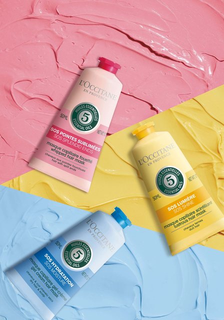 ロクシタンから髪の悩みや気分に合わせてチョイスできるカラフルヘアパック♡