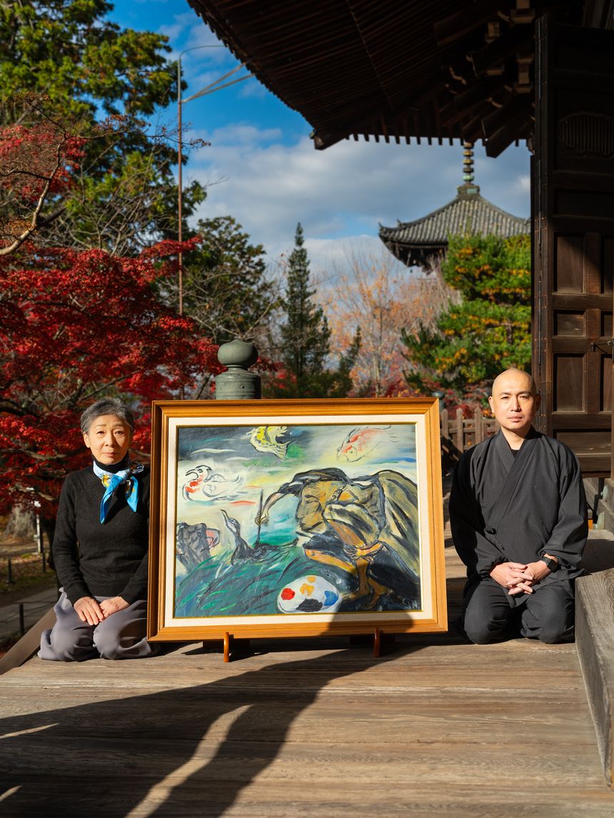 浅田政志の新作写真展「浅田政志×大阪府20世紀美術コレクション展　画家と家族のここだけの話」が大阪 阿波座で開催。戦後関西で活躍した美術作家の、家族しか知りえなかった横顔に迫る、"家族写真"の新たな展開
