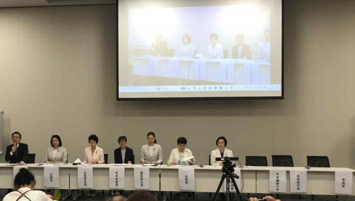 参議院議員選挙前に各政党に質問　ケア社会をつくる会