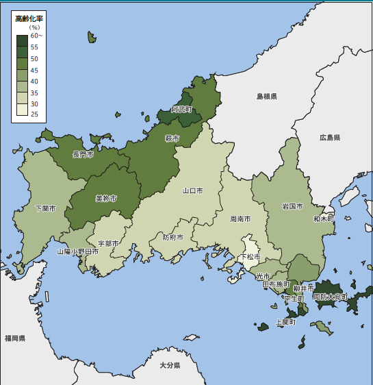 山口県の介護保険　介護テクノロジー補助金予算１０倍