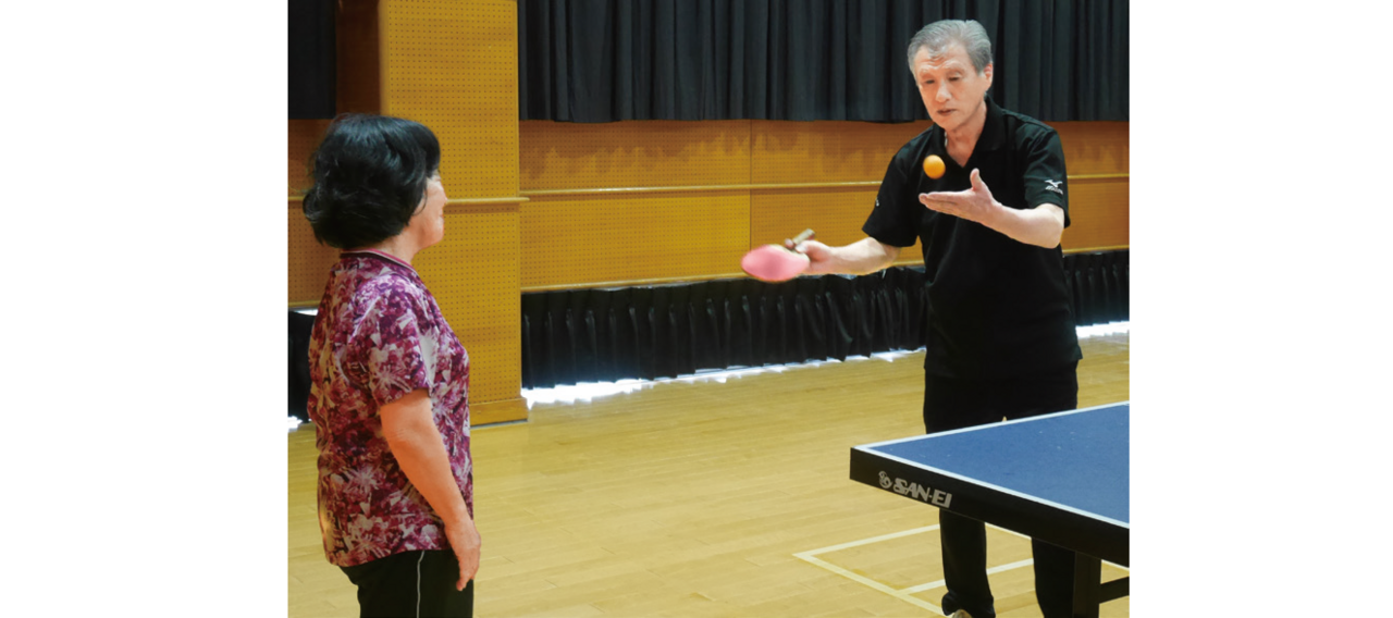 ねんりんピック新聞 2025in岐阜 インタビュー 卓球