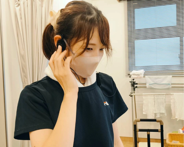 インカムアプリで申し送り文字化