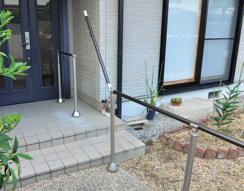 フリーRレール　遮断機式手すりシリーズ