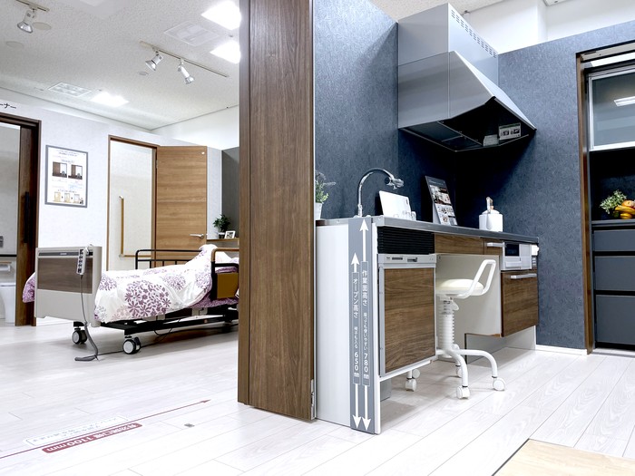 住宅改修やバリアフリーリフォームも見学できる