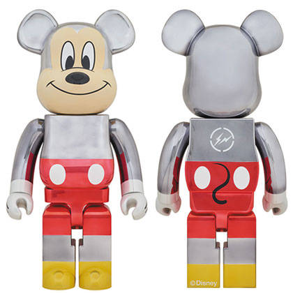 BE@RBRICK fragmentdesign MICKEY MOUSE COLOR Ver. 100% & 400%/1000% |MEDICOM TOY