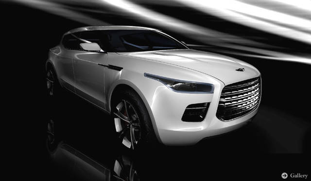 アストンマーティン・ラゴンダAston Martin Lagonda 両面看板 アストンマーチンの超高級サルーン―約1億円 - WSJ