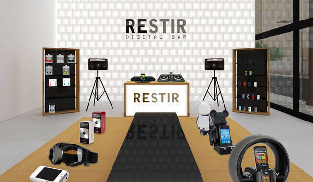 RESTIR|『RESTIR DIGITAL BAR』大阪梅田阪急メンズ館オープン