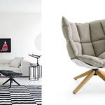 B&B Italia|4スターベースの最新チェア「HUSK」